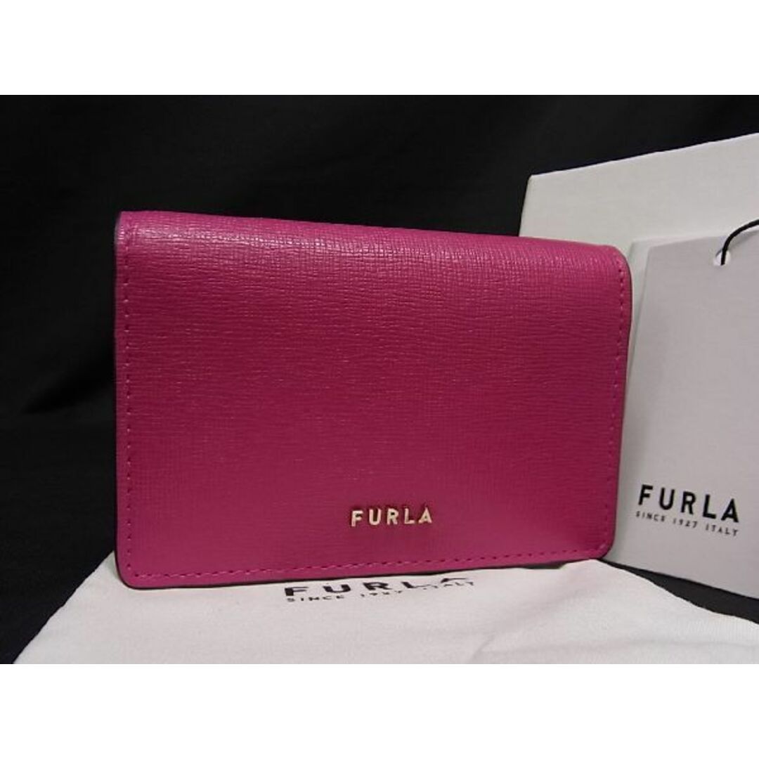 ■新品■未使用■ FURLA フルラ レザー カードケース カード入れ 定期入れ レディース ピンク系 BC4611sZ