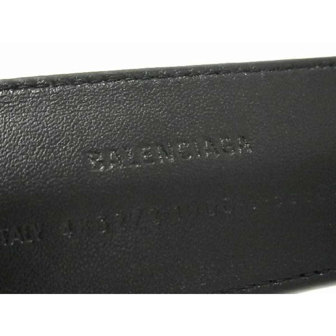 □新品□未使用□ BALENCIAGA バレンシアガ 483272 レザー バングル