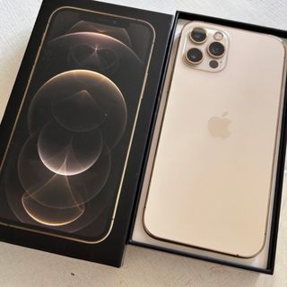 アイフォーン(iPhone)の　iPhone 12pro 128ギガ ゴールド　SIMフリー(スマートフォン本体)