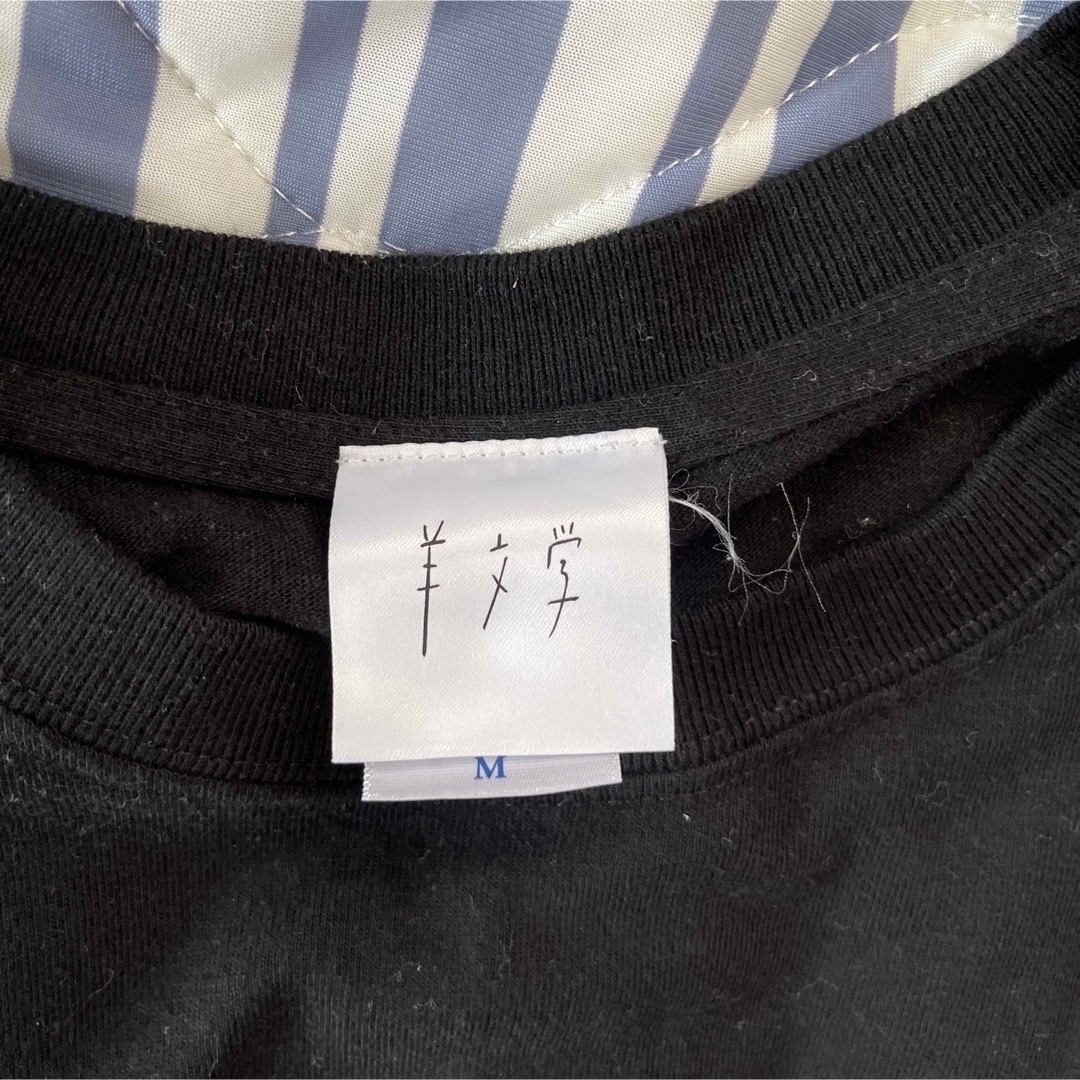 羊文学 花びらTシャツ ブラック ホワイト 2枚セット Hidden Place メンズのトップス(Tシャツ/カットソー(半袖/袖なし))の商品写真