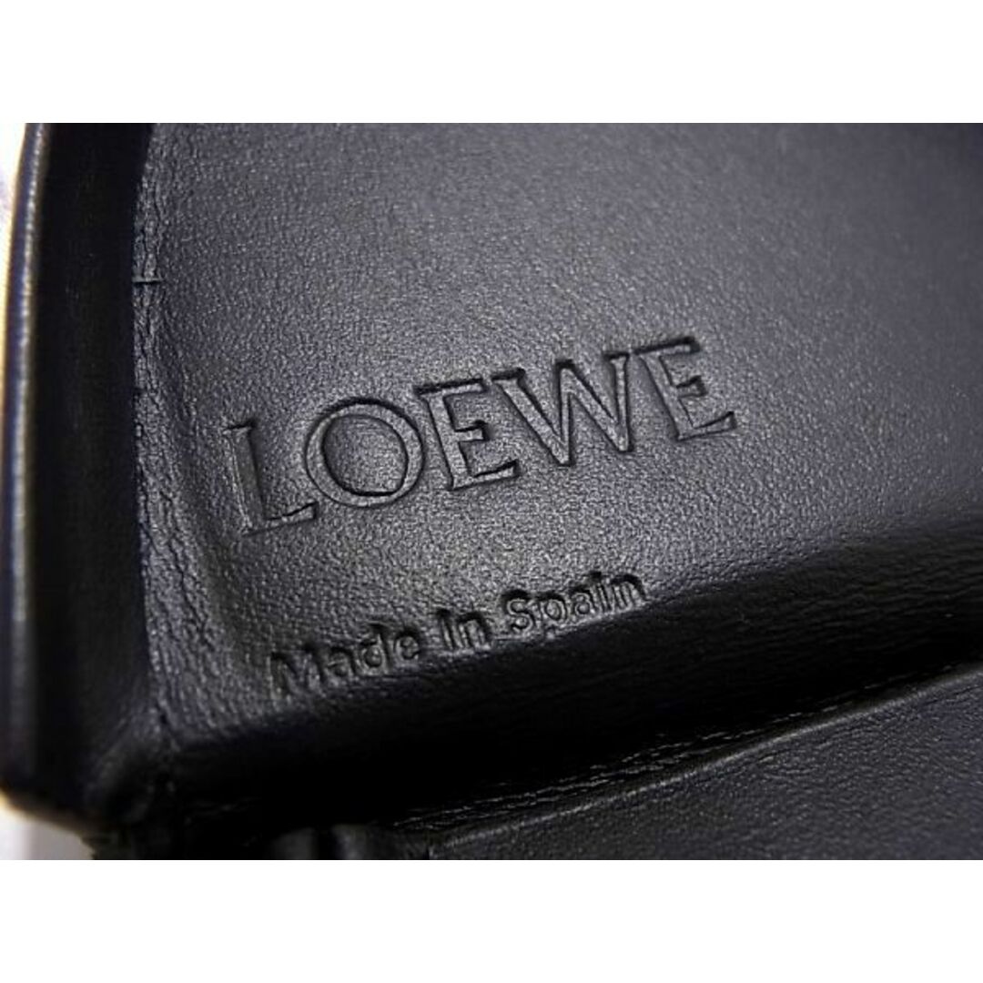 LOEWE(ロエベ)の■新品同様■ LOEWE ロエベ アナグラム レザー ストラップ付き コインケース コインパース 小銭入れ レディース メンズ ブラック系 AM1892 レディースのファッション小物(その他)の商品写真