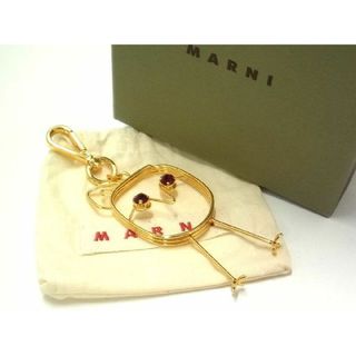 トートバッグマルニ MARNI チャーム キーホルダー キーリング バッグ