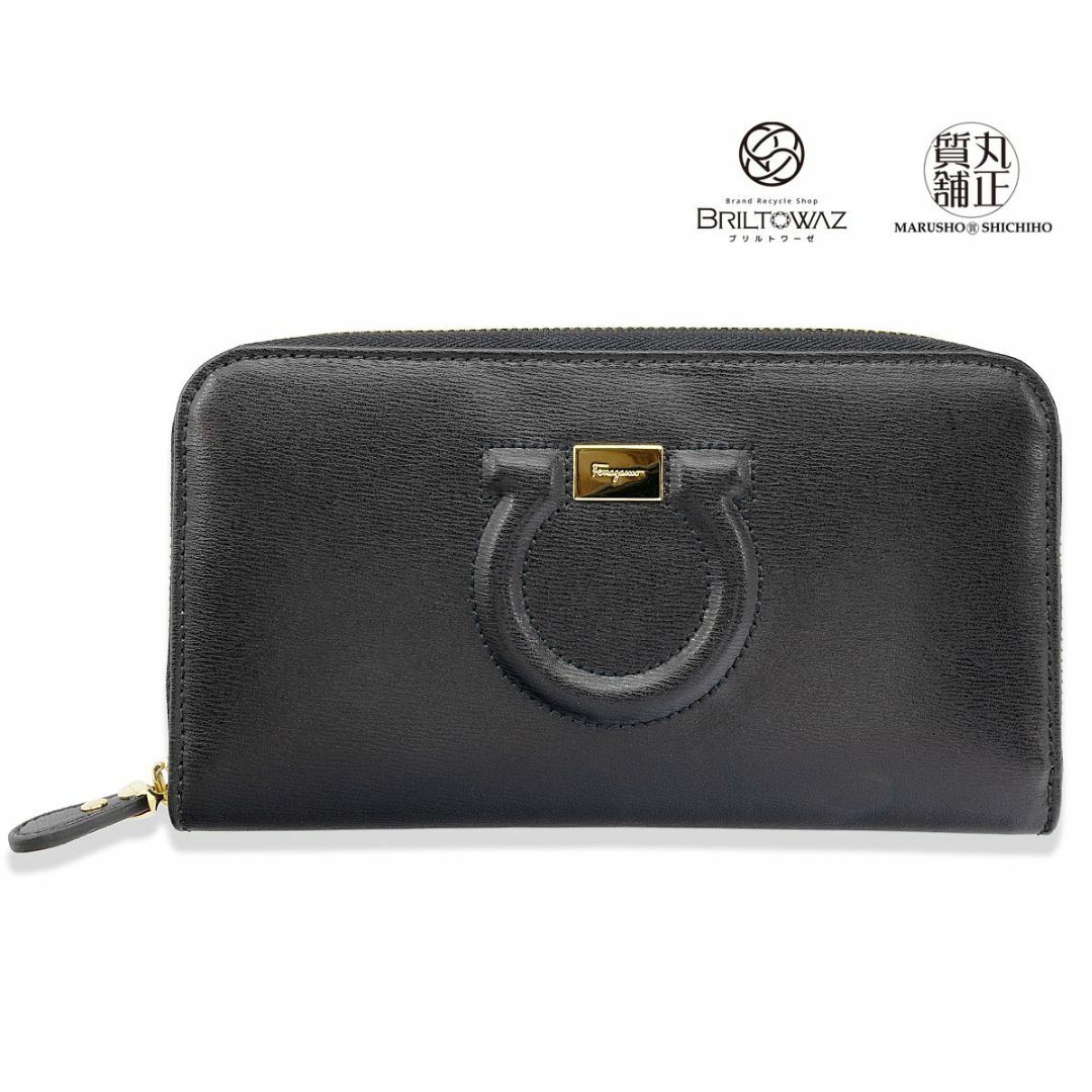 SalvatoreFerragamo  フェラガモ　ラウンドジップ長財布　新品