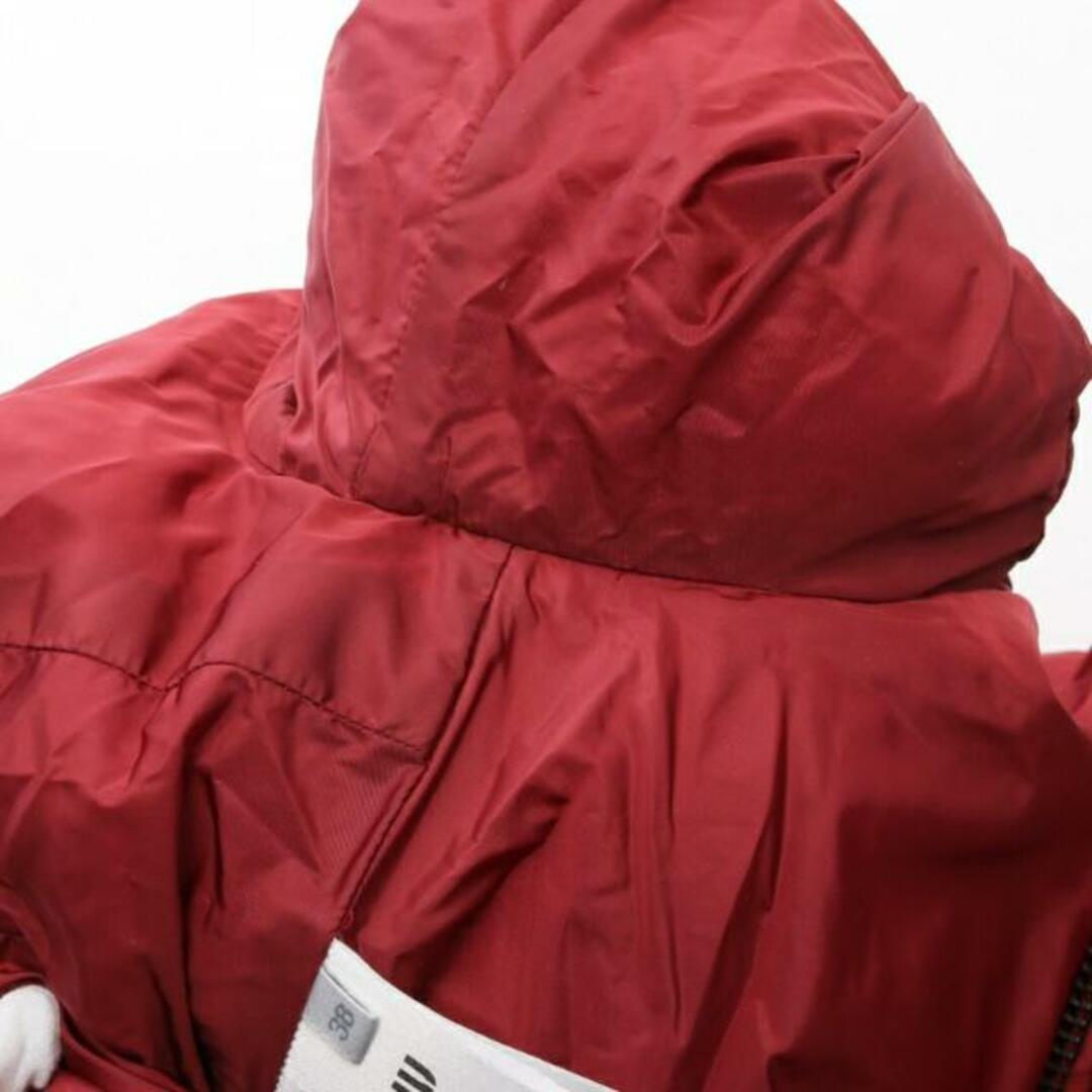 miumiu(ミュウミュウ)の ダウンジャケット レッド フリル フード付き レディースのジャケット/アウター(ダウンジャケット)の商品写真