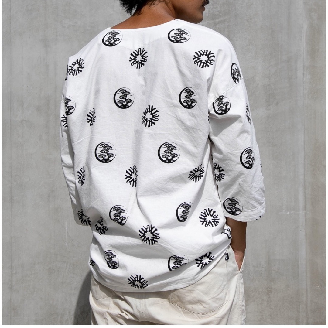 TRADMAN'S BONSAI  × WAX MINISHIRT 鯉ロシャツ メンズのトップス(シャツ)の商品写真