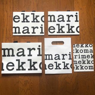 マリメッコ(marimekko)のマリメッコ　ショップ袋　5枚セット(ショップ袋)