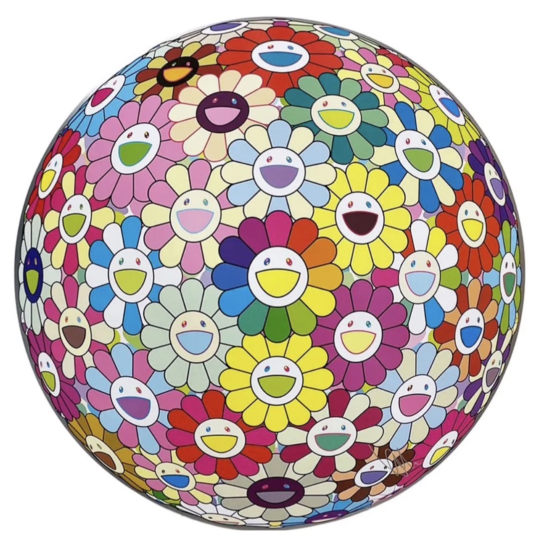 マルチバース、フラワー / 村上隆 お花ボールポスターシリーズ ED300 マルチバース、フラワー / 村上隆 お花ボールポスターシリーズ ED300