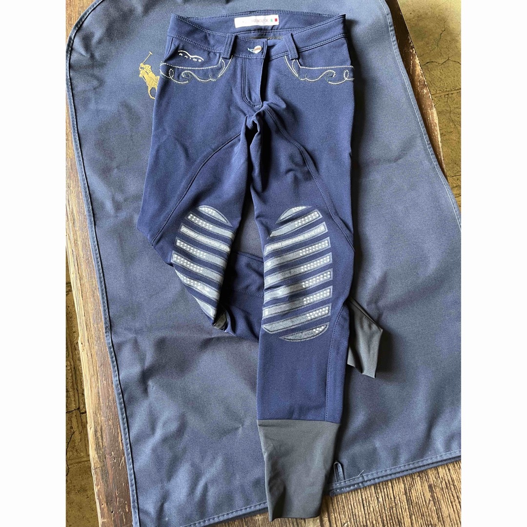 乗馬用品 ANIMO 乗馬用キュロット#36ニーグリップ - キュロット