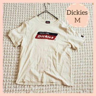 ディッキーズ(Dickies)のDickies ディッキーズ Mサイズ ビッグロゴ Tシャツ ベージュ(Tシャツ(半袖/袖なし))