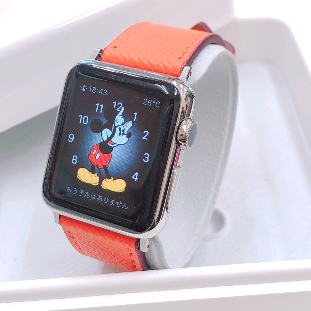 スマホ/家電/カメラ新品 AppleWatch アップルウォッチ 38mm/シルバー/ステンレス