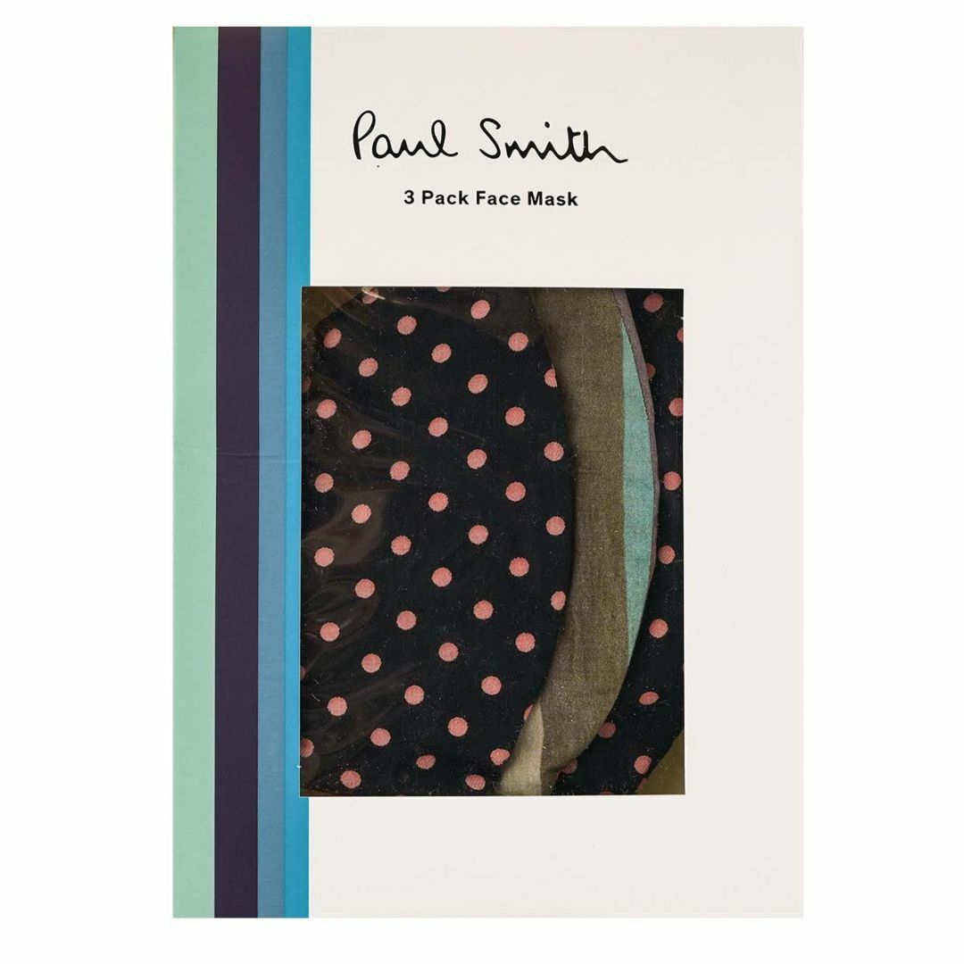 Paul Smith(ポールスミス)のファッションマスク Paul Smith GMSK12 男女兼用 3枚セット レディースのファッション小物(その他)の商品写真