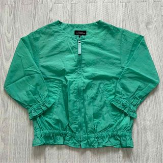 ユナイテッドアローズグリーンレーベルリラクシング(UNITED ARROWS green label relaxing)の未着用　100 105 女の子 薄手 ウィンドブレーカー 羽織　グリーン(ジャケット/上着)