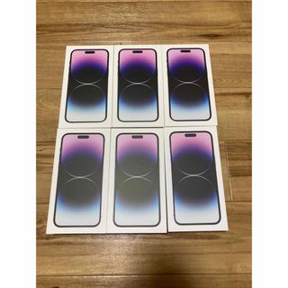 アイフォーン(iPhone)の⭐️6台新品未開封⭐️iPhone14 Pro Max 256GB 紫(スマートフォン本体)