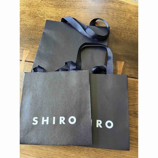 シロ(shiro)のSHIROショッパーセット(ショップ袋)