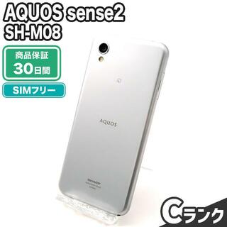 AQUOS - SIMロック解除済み AQUOS sense2 SH-M08 32GB ホワイト 