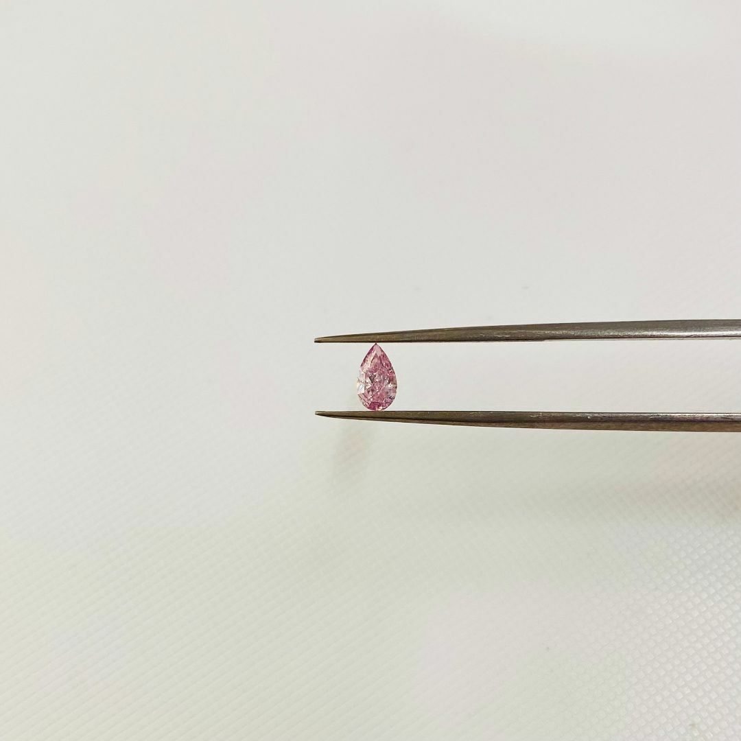 FANCY INTENSE PURPLISH PINK 0.22ct/PS レディースのアクセサリー(その他)の商品写真