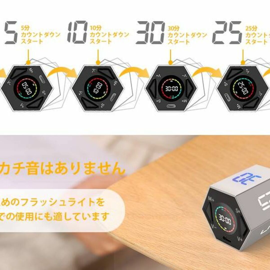 48種の光で美しい星空を再現するプラネタリウム - 置時計