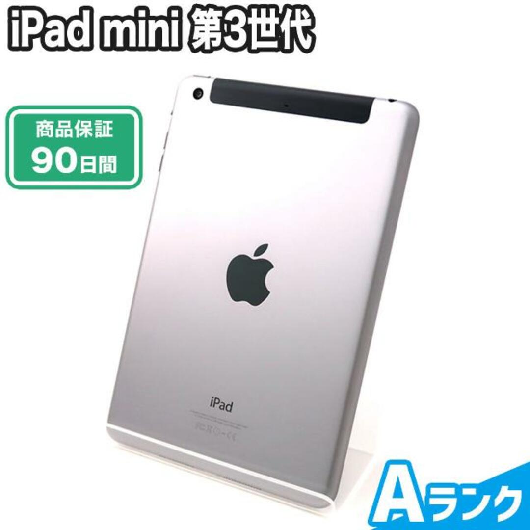 SIMロック解除不可 iPad mini 第3世代 16GB スペースグレイ Wi-Fi+