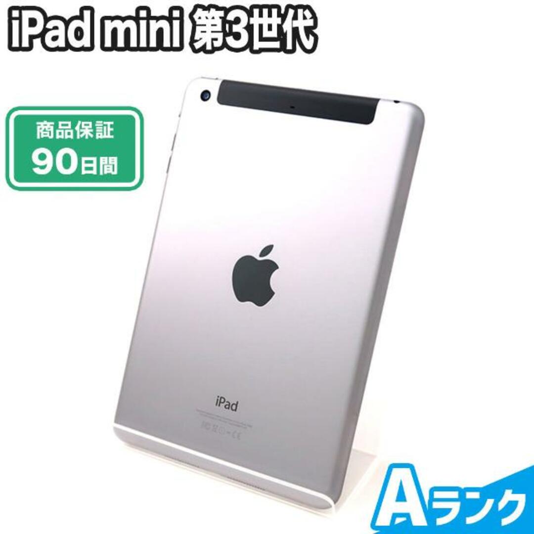 SIMロック解除不可 iPad mini 第3世代 16GB スペースグレイ Wi-Fi+