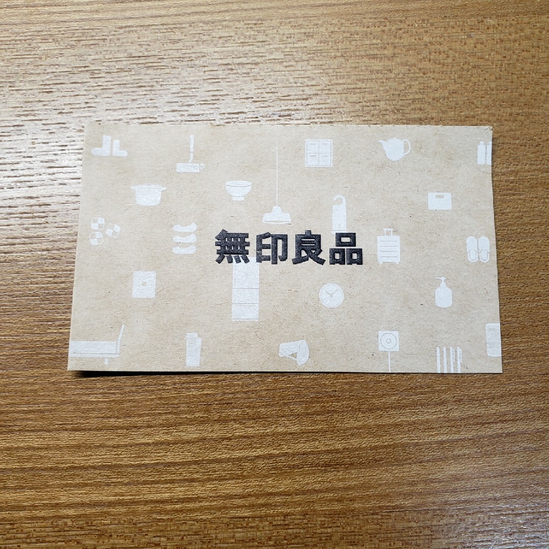 MUJI (無印良品)(ムジルシリョウヒン)の[匿名配送]　無印良品　株主優待　シェアホルダーカード　5%割引 チケットの優待券/割引券(ショッピング)の商品写真