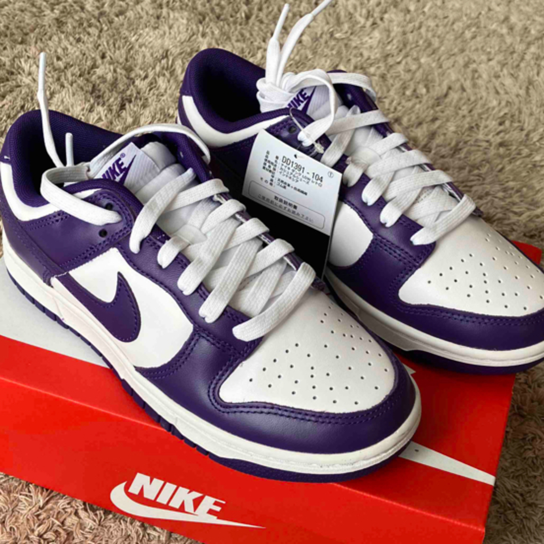 NIKE(ナイキ)のNike Dunk Low Retro Court Purple レディースの靴/シューズ(スニーカー)の商品写真