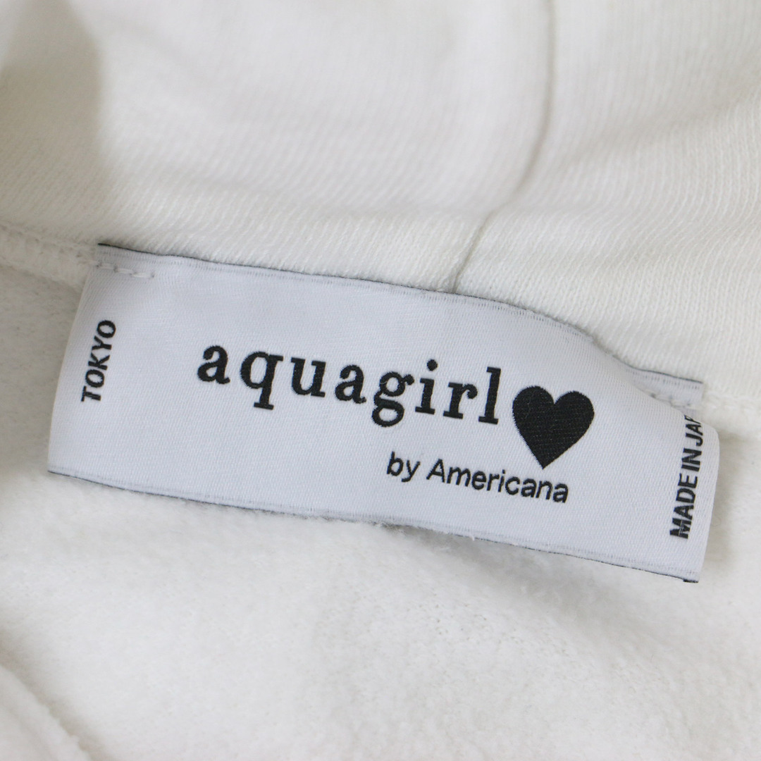 Americana　アメリカーナ　ロゴ　パーカー　aquagirl　コラボ