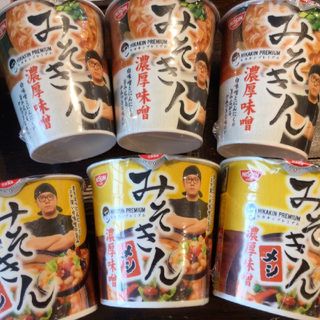 ニッシンショクヒン(日清食品)のみそきん みそきんメシ 各３個セット(インスタント食品)