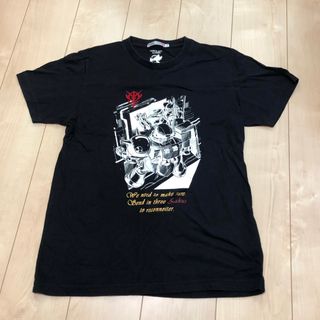 ユニクロ(UNIQLO)のガンダム　Tシャツ　ザクⅡ  Mサイズ　黒(Tシャツ/カットソー(半袖/袖なし))