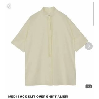 Ameri VINTAGE - MEDI BACK SLIT OVER SHIRT AMERIの通販｜ラクマ