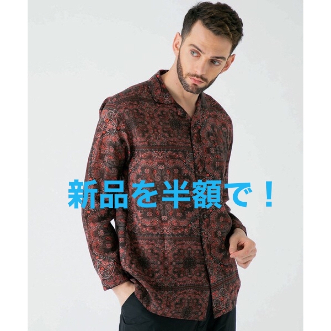 激レア商品新品！WHITE MOUNTAINEERING バンダナ柄シャツ