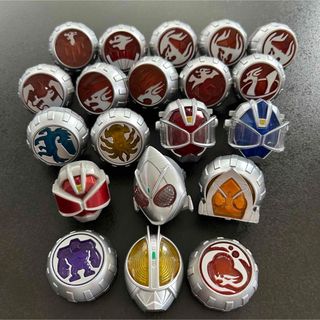 バンダイ(BANDAI)の仮面ライダー ウィザード リング 20個(特撮)