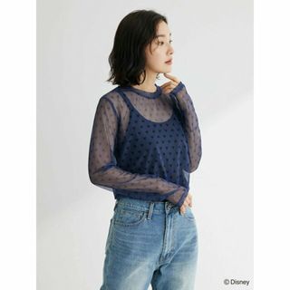 グリーンパークス(green parks)の【ネイビー】Disney100 /シアーインナー 23AW(その他)