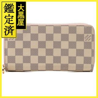 ルイヴィトン(LOUIS VUITTON)のルイヴィトン　ジッピーウォレット　ダミエ・アズール　ローズバレリーヌ【471】Y(財布)