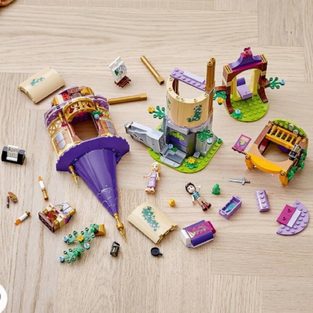 Lego(レゴ)のレゴ　ディズニープリンセス　ラプンツェルの塔 エンタメ/ホビーのおもちゃ/ぬいぐるみ(模型/プラモデル)の商品写真