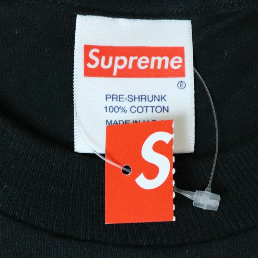 2022SS Supreme Classic Logo Tee 黒 L