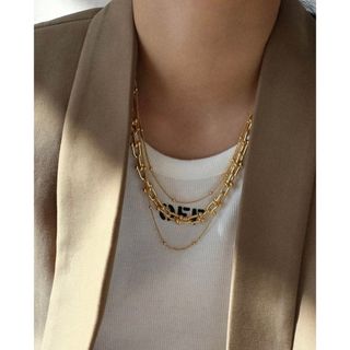 エイミーイストワール(eimy istoire)の【Design chains necklace】#072(ネックレス)