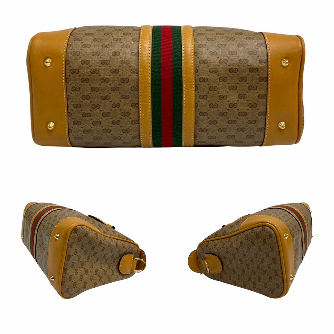 極 美品 GUCCI オールド グッチ シェリーライン 2way バッグ 付属品-