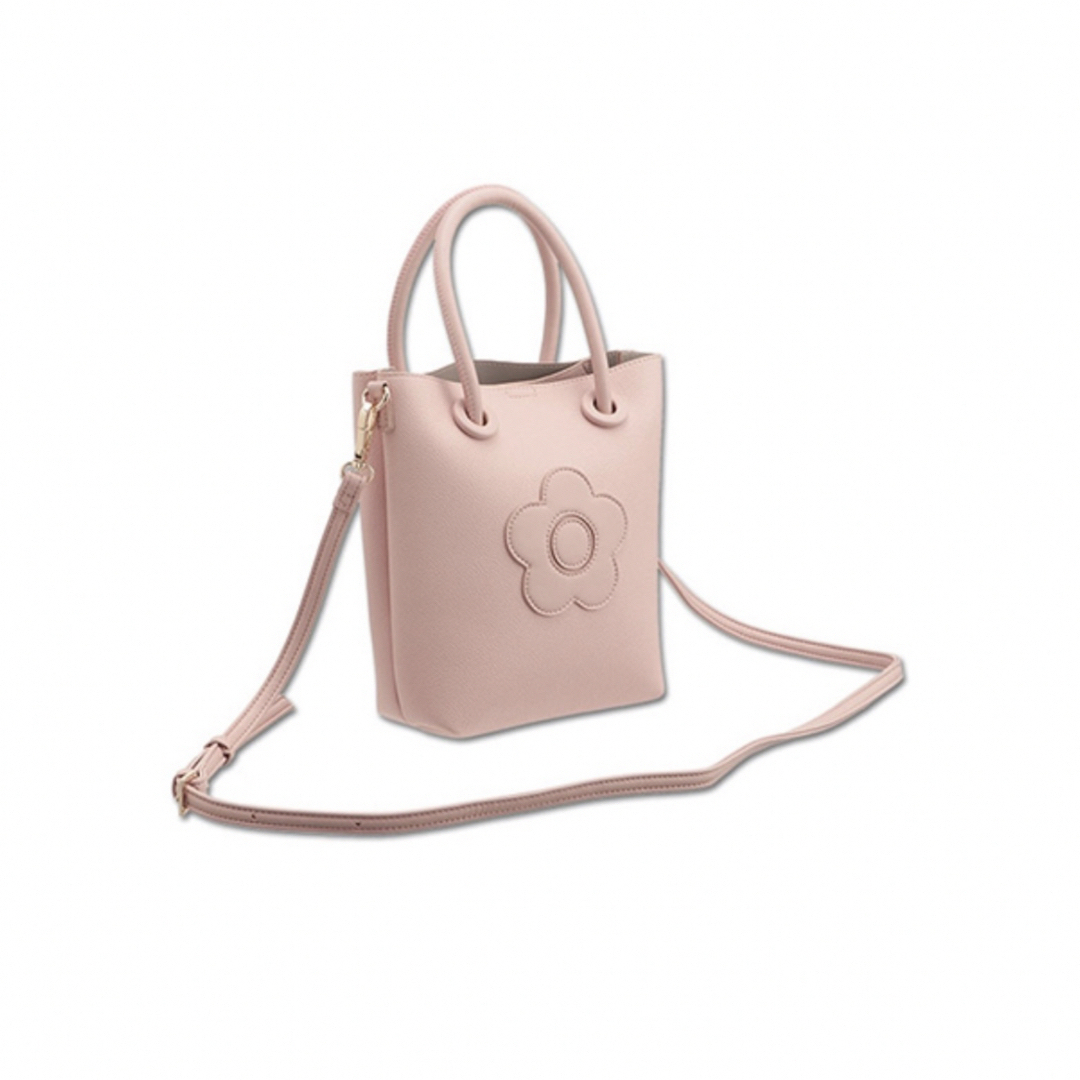 MARY QUANT(マリークワント)のmary quant♡ミニトートバッグピンク新品タグ付き レディースのバッグ(トートバッグ)の商品写真