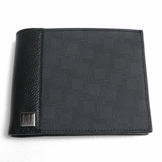 ダンヒル(Dunhill)のDunhill ダンヒル ディーエイト 二つ折り財布 ブラック L2F132Z メンズ【中古】(折り財布)