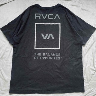 ルーカ(RVCA)のRVCA ルーカ  限定モデル Tシャツ ブラック L  バックプリント(Tシャツ/カットソー(半袖/袖なし))