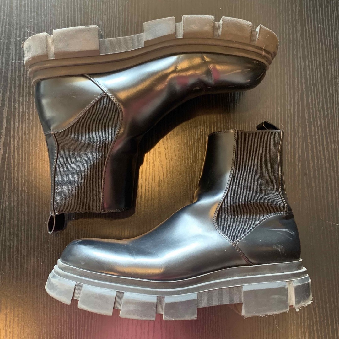 ZARA - ザラ チェルシー ブーツ 黒 44 サイズ 29 cm ボッテガ ZARA - ザラ チェルシー ブーツ 黒 44 サイズ 29 cm ボッテガ