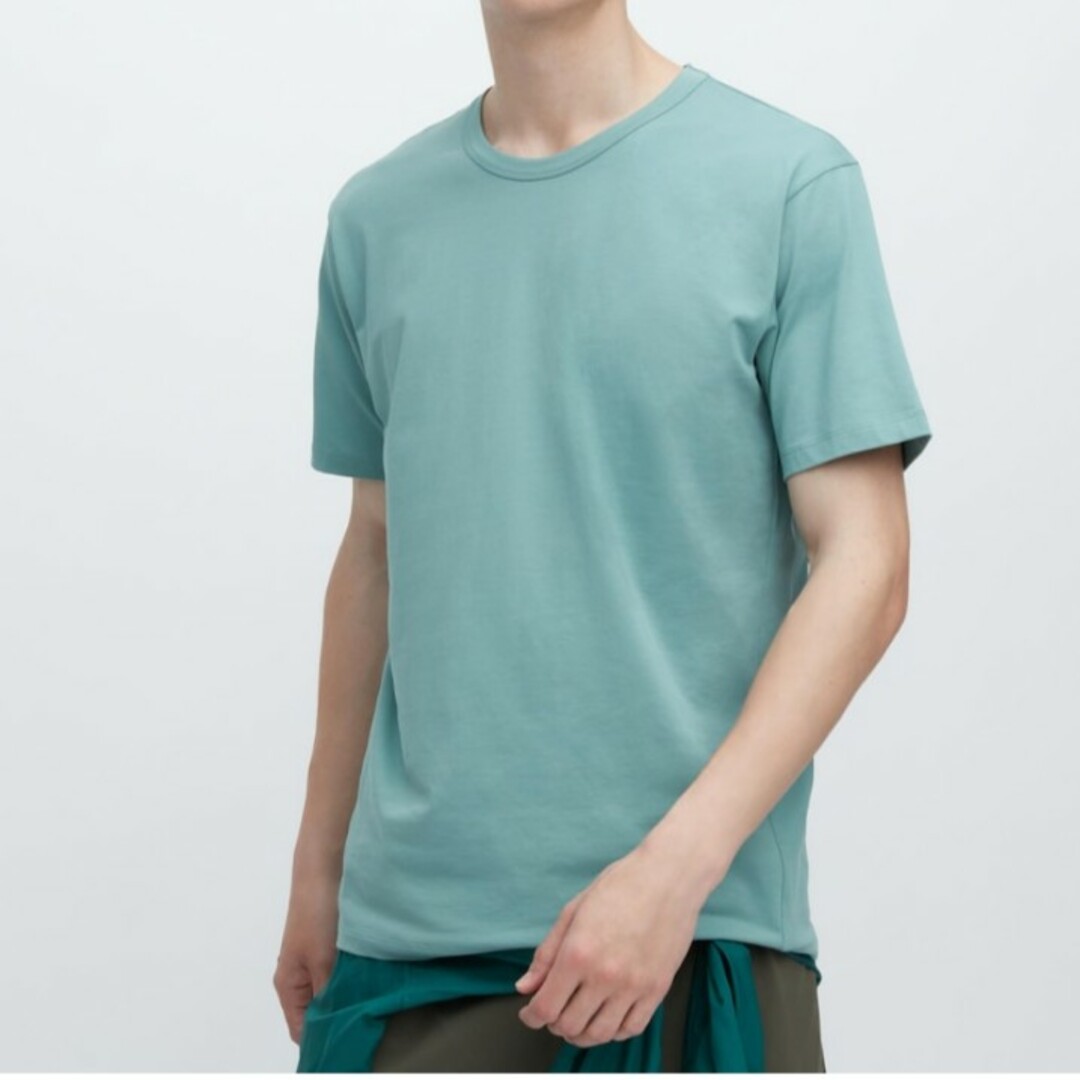 UNIQLO(ユニクロ)のユニクロ　エアリズム　男女兼用Sサイズ メンズのトップス(Tシャツ/カットソー(半袖/袖なし))の商品写真