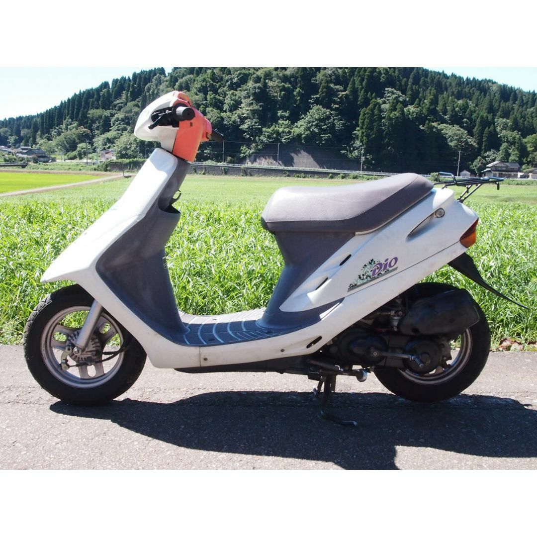 AF27ハンドルカバーオレンジHONDAホンダ原付富山、石川、金沢