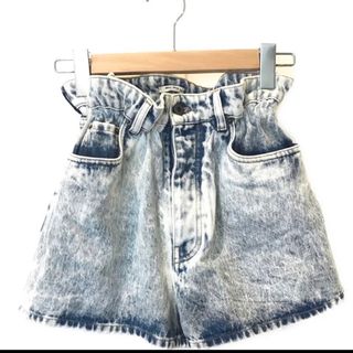 miumiu - miumiu リボンショートパンツ ハイウエスト ブラックの通販