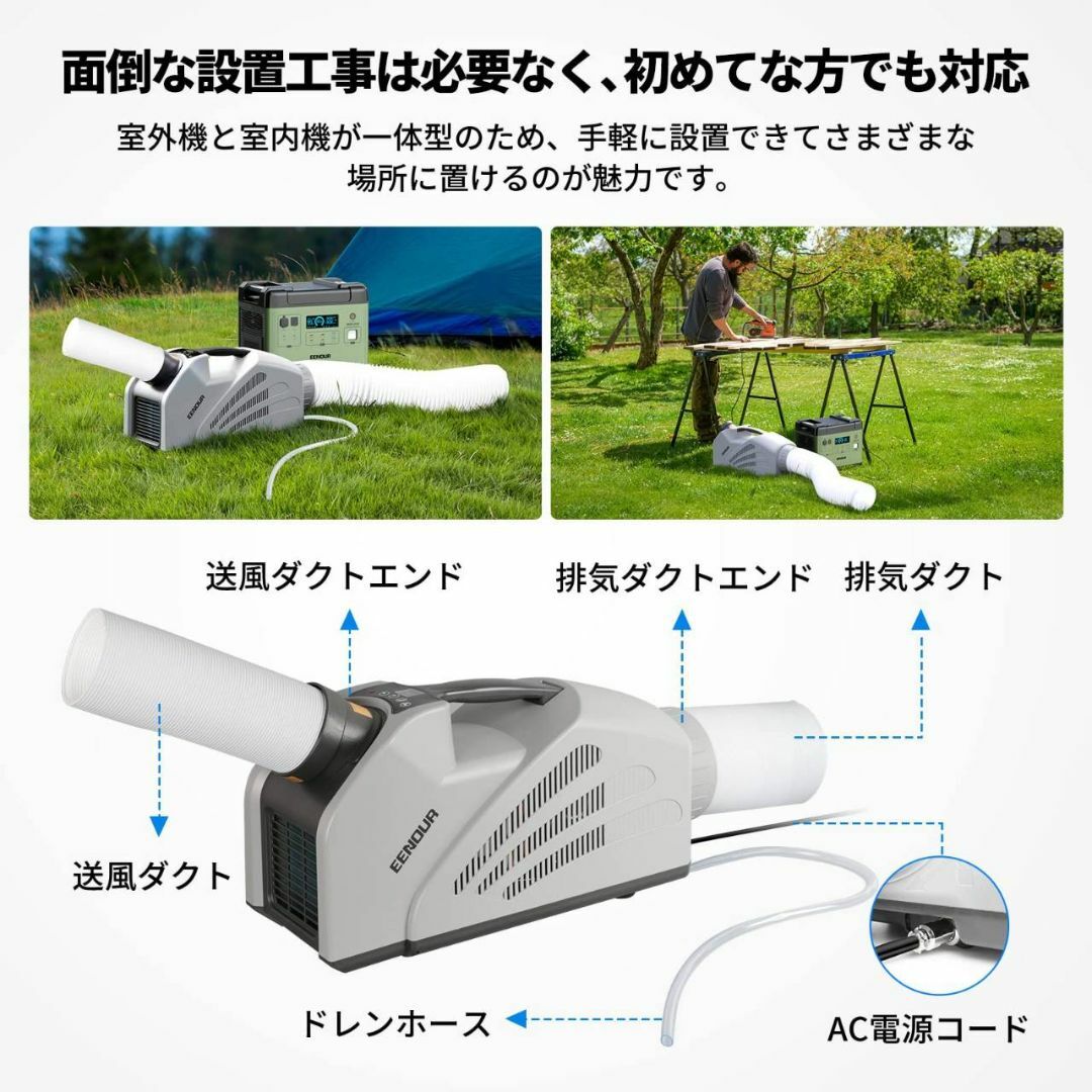 温度調節可能なポータブルエアコンご覧頂きありがとうございます