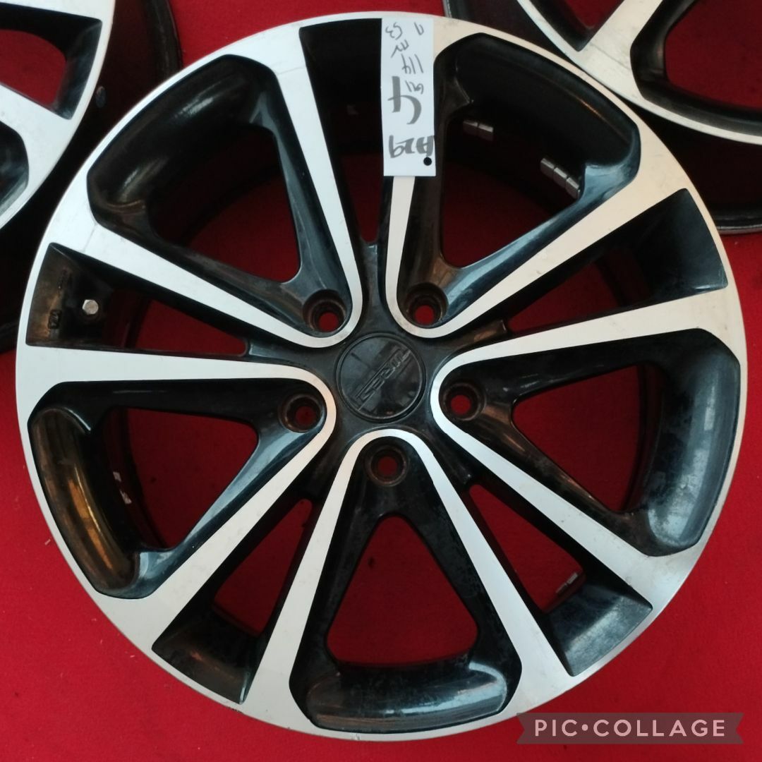 WREST 17インチホイール 7J+53 5H114.3 ホイールのみ4本セッ | www