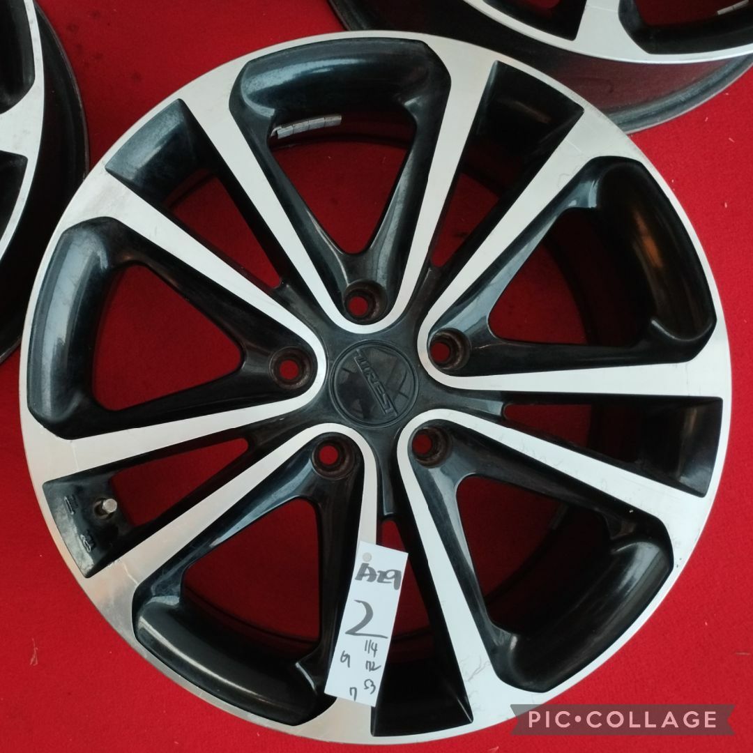 WREST 17インチホイール 7J+53 5H114.3 ホイールのみ4本セッ | www