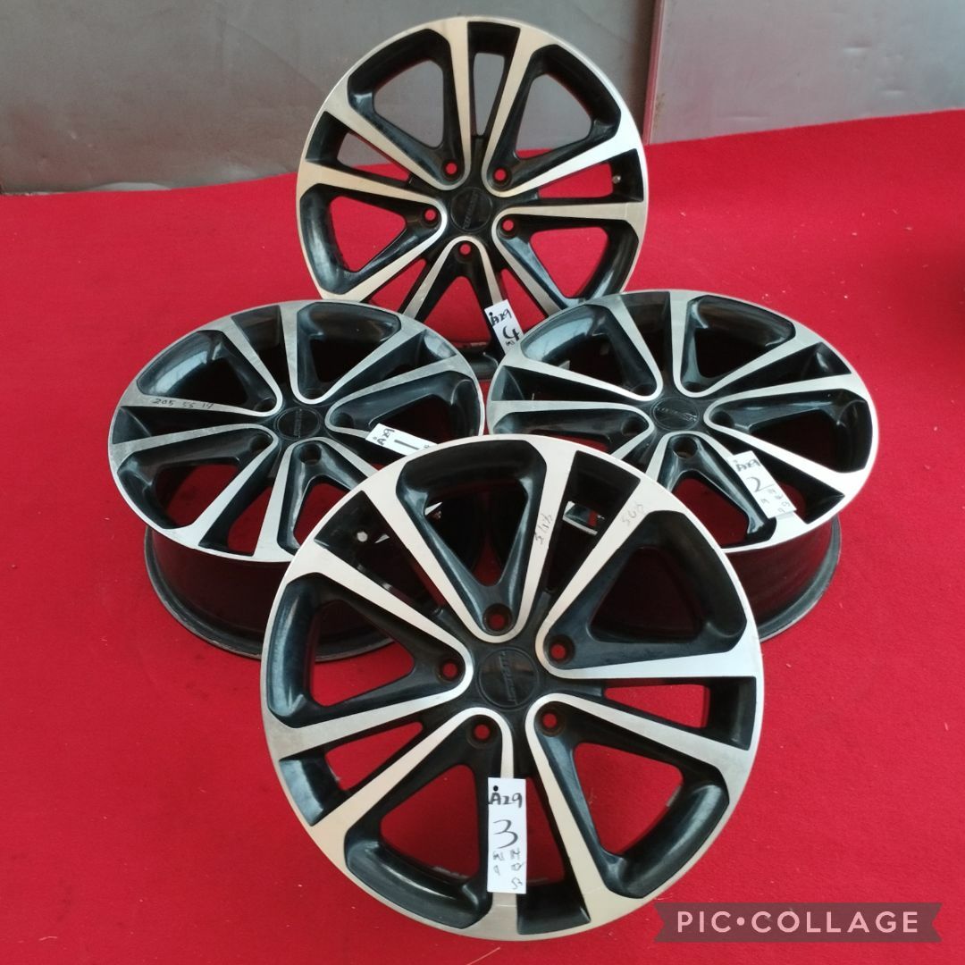 WREST 17インチホイール 7J+53 5H114.3 ホイールのみ4本セッ | www