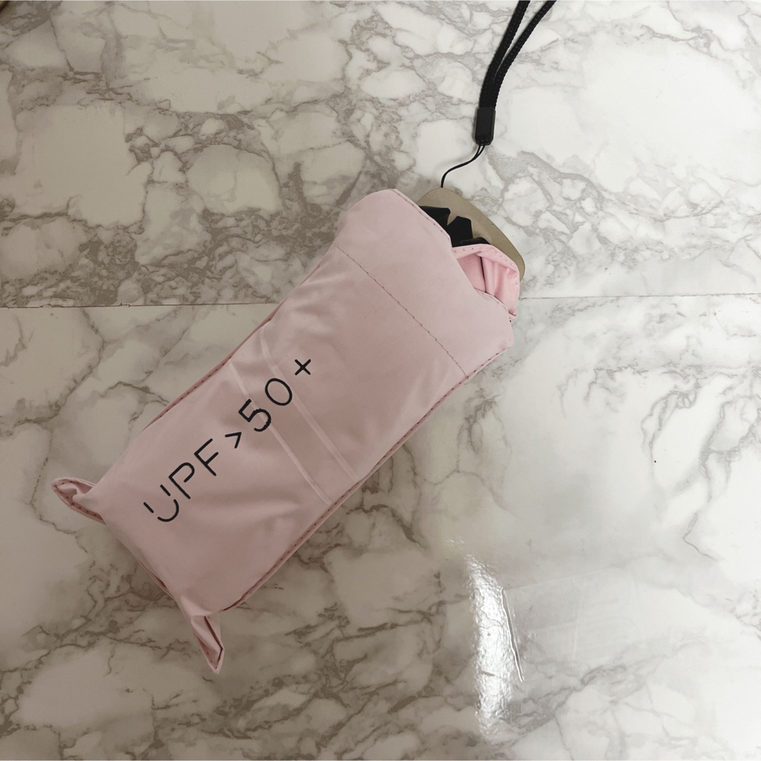 折りたたみ日傘 UVカット 携帯用 レディースのファッション小物(傘)の商品写真