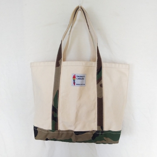 PARROTT CANVAS - パロットキャンバス カモフラトートバック MADE IN USA